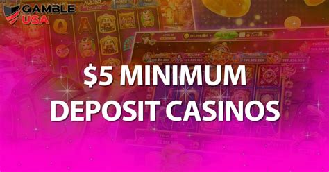 $5 deposit bonus casino|Best $5 Minimum Deposit Casinos in 2024: Low Minimum .